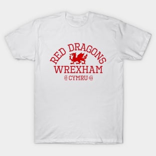 Wrexham, Red Dragons, Cymru T-Shirt